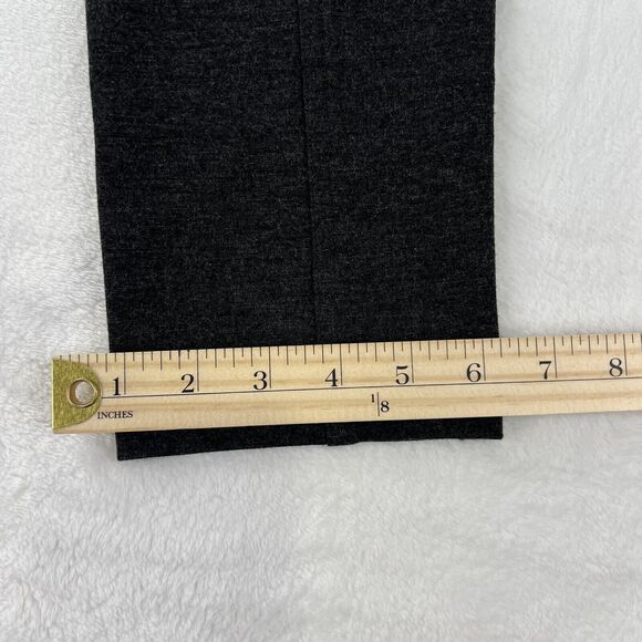 NYDJ Not Your Daughters Crop Pants Womens 8 Gray Straight Leg Slimming Trousers - Picture 14 of 16